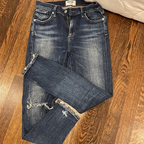 Agolde distressed skinny Jean - Picture 3 of 6